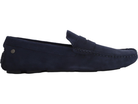 Jack & Jones Ανδρικά Μοκασίνια Loafers Καστόρινα Navy Μπλε 12203636