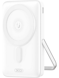XO PR233 Wireless Magsafe Power Bank 10000mAh 30W με Θύρα USB-C Quick Charge 3.0 & Power Delivery White