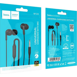 Hoco M124 Handsfree In-Ear 3.5mm Black