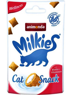 Animonda Milkies Crunchy Pillow Wellness 30gr