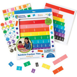 Learning Resources Rainbow Fraction Tiles