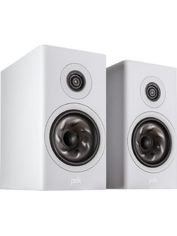 Polk Audio Reserve R200 Ζεύγος Ηχείων Hi-Fi Βιβλιοθήκης 200W 2 Δρόμων White