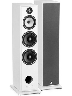 Triangle Borea BR10 Ζεύγος Ηχείων Hi-Fi Δαπέδου 3 Δρόμων White