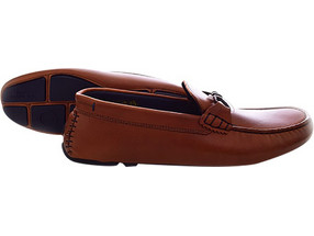 Ted Baker Ανδρικά Μοκασίνια Loafers Δερμάτινα Καφέ 242133