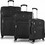 Playbags Collection FW8024 Σετ Βαλίτσες 3τμχ Μαύρες