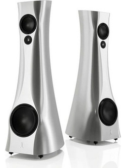Estelon X Diamond Mkii Ζεύγος Ηχείων Hi-Fi Δαπέδου 200W Silver Pure Alu Matte