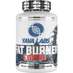 Yava Labs Fat Burner Extreme Θερμογεννετικός Λιποδιαλύτης με Καρνιτίνη & Πράσινο Τσάι 60 Κάψουλες