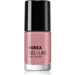 Nobea Day to Day Gel Like Timid Pink N04 Gloss Βερνίκι Νυχιών Μακράς Διαρκείας 6ml