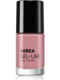 Nobea Day to Day Gel Like Timid Pink N04 Gloss Βερνίκι Νυχιών Μακράς Διαρκείας 6ml