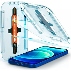 Spigen GLAS. TR EZ Fit Slim Tempered Glass 2-pack Clear (iPhone 12 / 12 Pro)