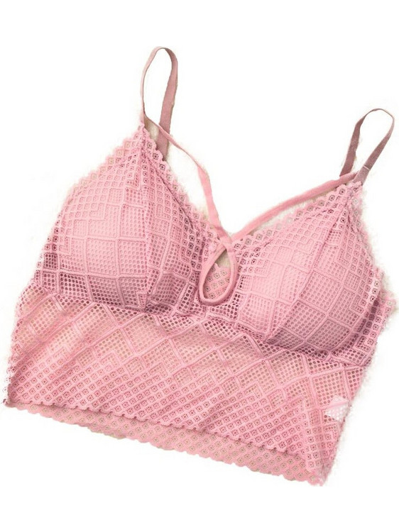 Potre Bralette χωρίς Μπανέλα Ροζ 01321513214