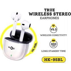KLGO HK-95 HK-95BL Ακουστικά Bluetooth Earbud White