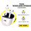KLGO HK-95 HK-95BL Ακουστικά Bluetooth Earbud White