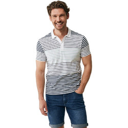 Mexx Ανδρική Μπλούζα Polo Κοντομάνικη Λευκή MF007104441M