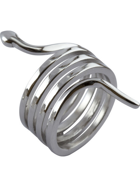 Silverline Γυναικείο Δαχτυλίδι Φίδι από Ασήμι 925 0430514101