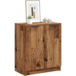 vidaXL Παπουτσοθήκη Μοριοσανίδας Καφέ M59xΠ35xY70cm 856989