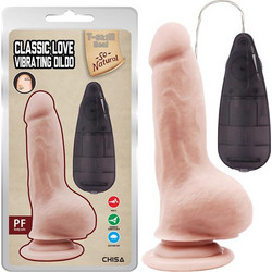 Chisa Novelties Classic Love Ρεαλιστικός Δονητής για Ζευγάρια με Τηλεχειριστήριο 18cm Flesh