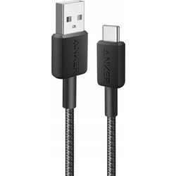 Anker 322 Braided USB-A to USB-C 15W 0.9m Black A81H5G11