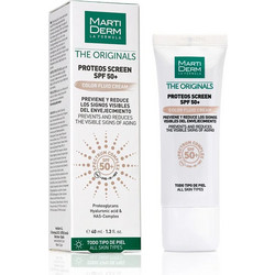 MartiDerm The Originals Αντηλιακή Κρέμα Προσώπου Αντιγηραντική με Χρώμα SPF50+ 40ml