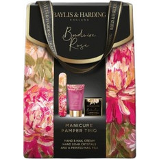 Baylis & Harding Mysterious Rose Bath Salt For Hands 70gr + Hand & Nail Cream 50ml + Nail File