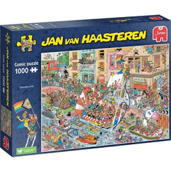 Puzzle Jumbo Jan Van Haasteren Celebrate Pride 1000 Κομμάτια