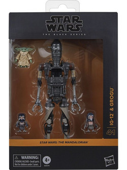 Hasbro Star Wars The Mandalorian IG-12 & Grogu Φιγούρα Δράσης για 4+ Ετών 15cm