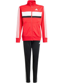 Adidas Tiberio 3 Παιδικό Σετ Φόρμας Κόκκινο Μαύρο JI6214
