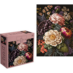 Puzzle interDRUK Flowers No4 500 Κομμάτια