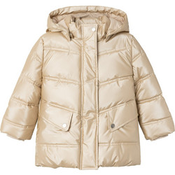 Name It Παιδικό Μπουφάν Χειμωνιάτικο Puffer Μπεζ 13231155
