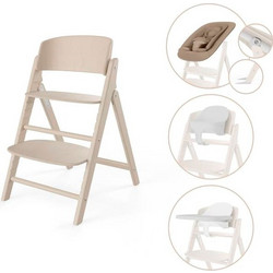 Cybex Click & Fold 4 in 1 Αναδιπλούμενο Καρεκλάκι Φαγητού Μπεζ