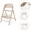 Cybex Click & Fold 4 in 1 Αναδιπλούμενο Καρεκλάκι Φαγητού Μπεζ