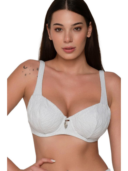 Luna Bikini Top με Ενίσχυση Λευκό 94363