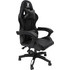 HomeMarkt Darren Καρέκλα Gaming Δερματίνης Μαύρη HM1203.10