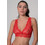 Milena By Paris Bralette χωρίς Μπανέλα Κόκκινο 10197