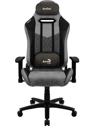 Huzaro Force 4.4 Καρέκλα Gaming Υφασμάτινη με Ρυθμιζόμενα Μπράτσα Γκρι