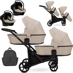 Kunert Brav Duo Καρότσι Μωρού 3 σε 1 Beige