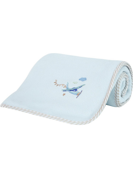 Nima Boy's World Κουβέρτα Κούνιας Fleece 110x140 Γαλάζια