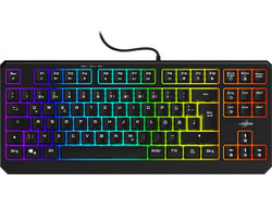 Hama uRage Exodus 220 Gaming Πληκτρολόγιο TenKeyLess RGB Black