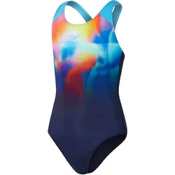 Speedo Digi Placement Splashback Αθλητικό Παιδικό Μαγιό Ολόσωμο για Κορίτσι Πολύχρωμο 002625-17598