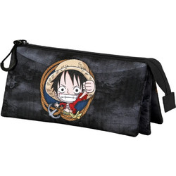 Karactermania One Piece Ropes Κασετίνα με 3 Θήκες Μαύρη 06370