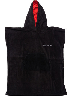 Quiksilver Παιδικό Πόντσο Θαλάσσης Μαύρο 71x105cm AQBAA03033-KTC0