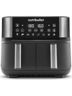 NutriBullet NBA081B Air Fryer 8lt με Διπλό Κάδο