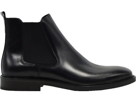 Damiani Ανδρικά Chelsea Μποτάκια Δερμάτινα Μαύρα 4405