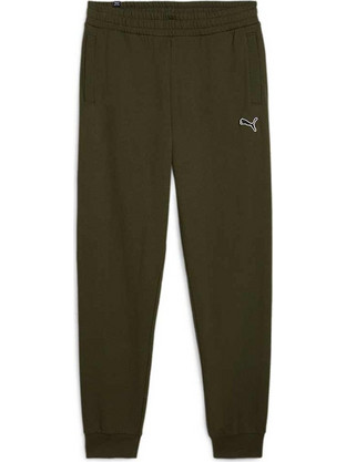 Puma Better Essentials Ανδρικό Παντελόνι Φόρμας Fleece με Λάστιχο Καφέ 676816-70