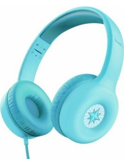 Trust Nouna 25278 Ενσύρματα Ακουστικά On Ear με Noise Cancelling Τιρκουάζ