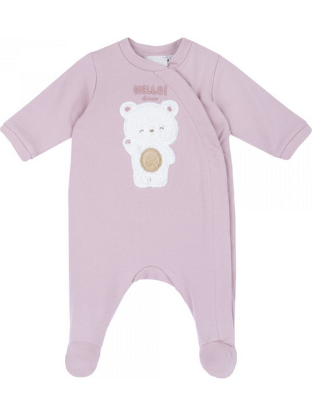 Chicco Φορμάκι Μακρυμάνικo για Κορίτσι Ροζ 07873