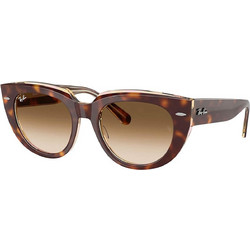 Ray-Ban RB2286 141451 Γυναικεία Γυαλιά Ηλίου Οβάλ Κοκάλινα Ταρταρούγα με Καφέ Degradee Φακό