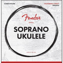 Fender Soprano Σετ 4 Χορδές Ukelele Nylon 24-34" 1/4