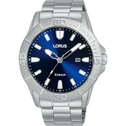 Lorus Ανδρικό Ρολόι με Ασημί Μεταλλικό Μπρασελέ RH941QX9