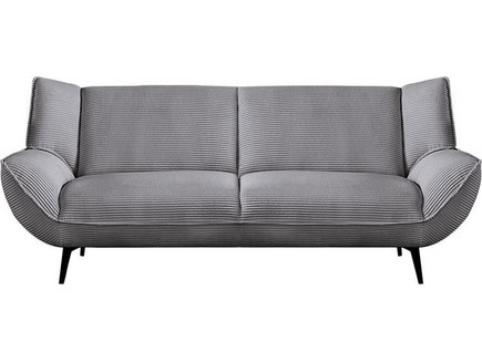 Woodwell Emerald Τριθέσιος Καναπές Γκρι 212x88x82cm Ε9418,23